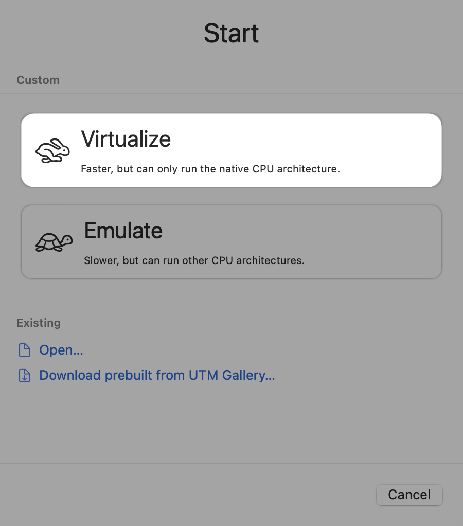 Virtualize